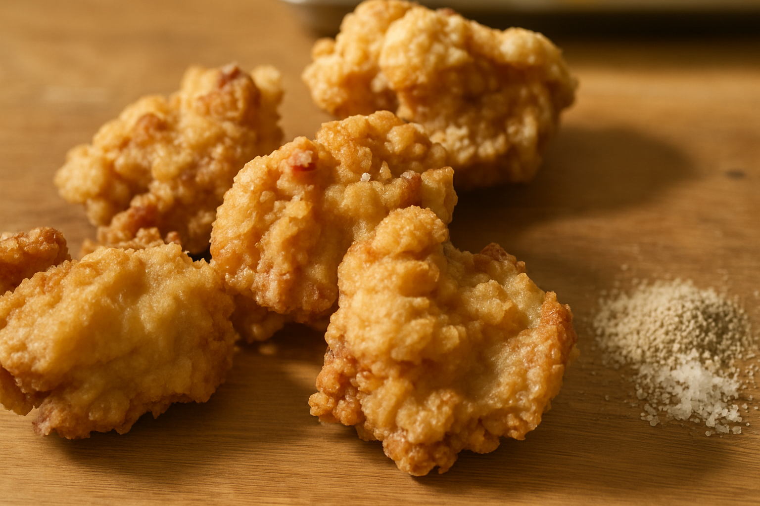 しっとりザクザク唐揚げ！片栗粉と小麦粉の両方を使うのがポイント
